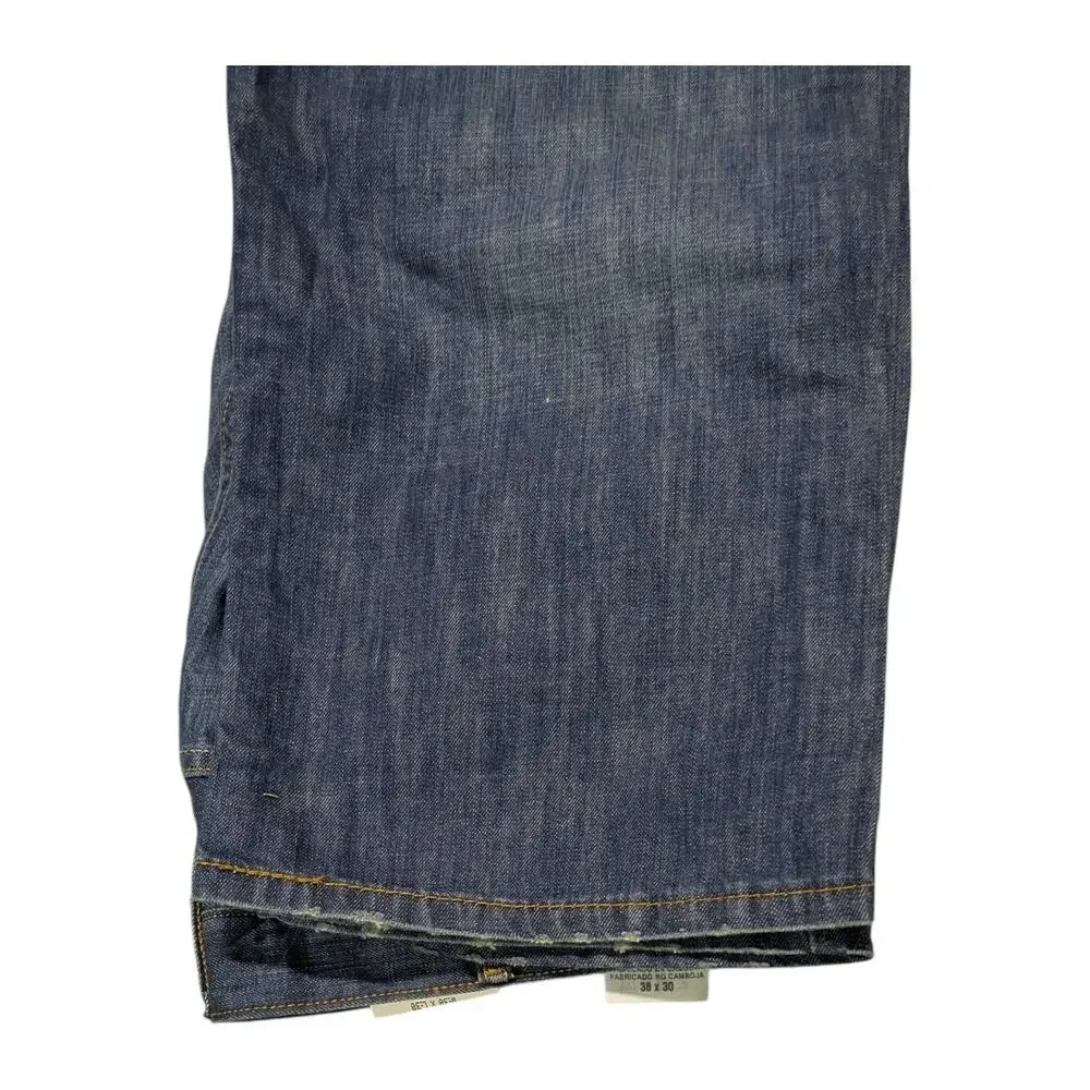 Levis 505 Flex Stretch Regular Fit Jeans Straight Leg Medium Wash 38x30 New